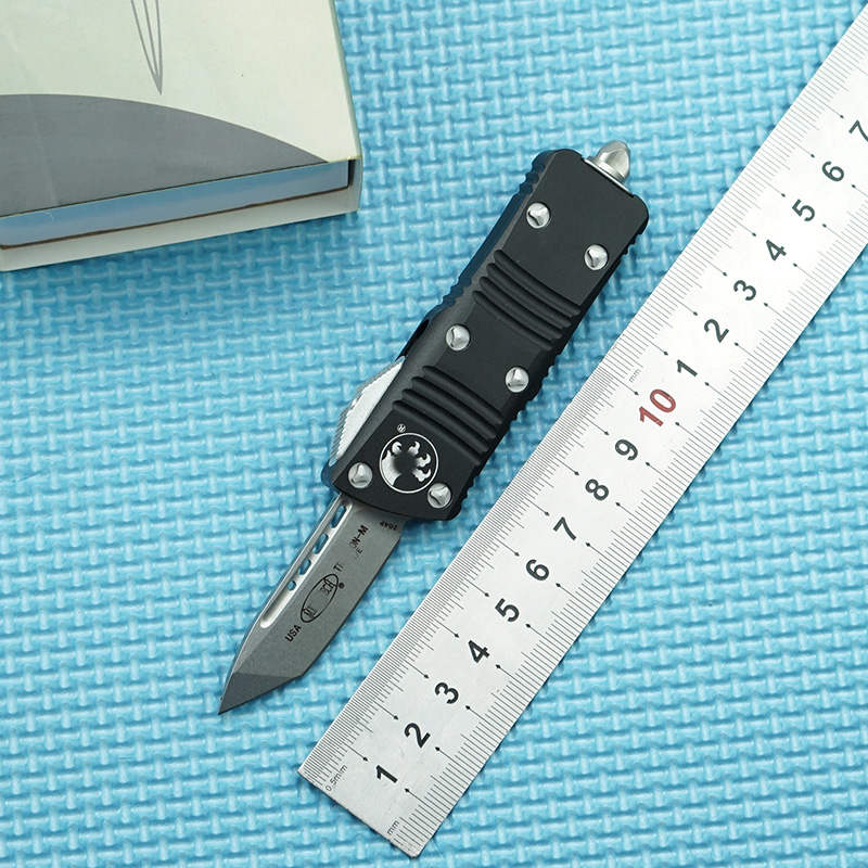 Promotion of Microtech NEW Mini TD Aluminium handle Mark 204P Blade Survival EDC camping hunting outdoor kitchen Tool Key Utility knife
Promotion of Microtech NEW Mini TD Aluminium handle Mark 204P Blade Survival EDC camping hunting outdoor kitchen Tool Key Utility knife