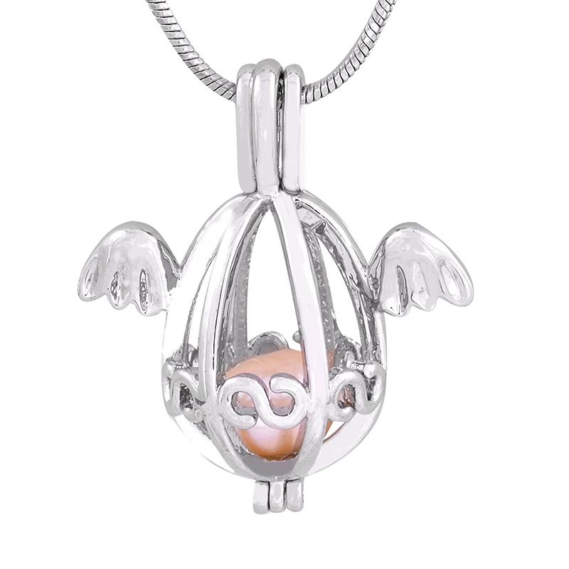 Wholesale of silver plated Angel eggs cage pendant for Women Girls birthday gift Pack of 5pcs/lot P156
Wholesale of silver plated Angel eggs cage pendant for Women Girls birthday gift Pack of 5pcs/lot P156