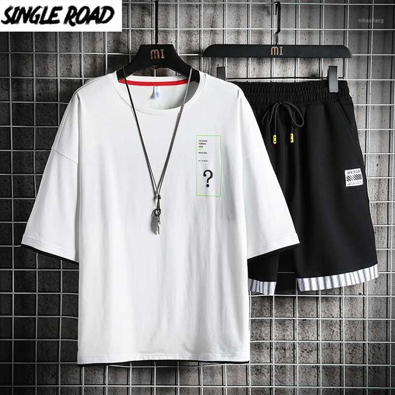SingleRoad Men's Japanese Streetwear Sets Men 2020 Summer White T-Shirt Shorts Men Hip Hop Tracksuit Korean Clothes For1, Black set men
SingleRoad Men's Japanese Streetwear Sets Men 2020 Summer White T-Shirt Shorts Men Hip Hop Tracksuit Korean Clothes For1, Black set men
