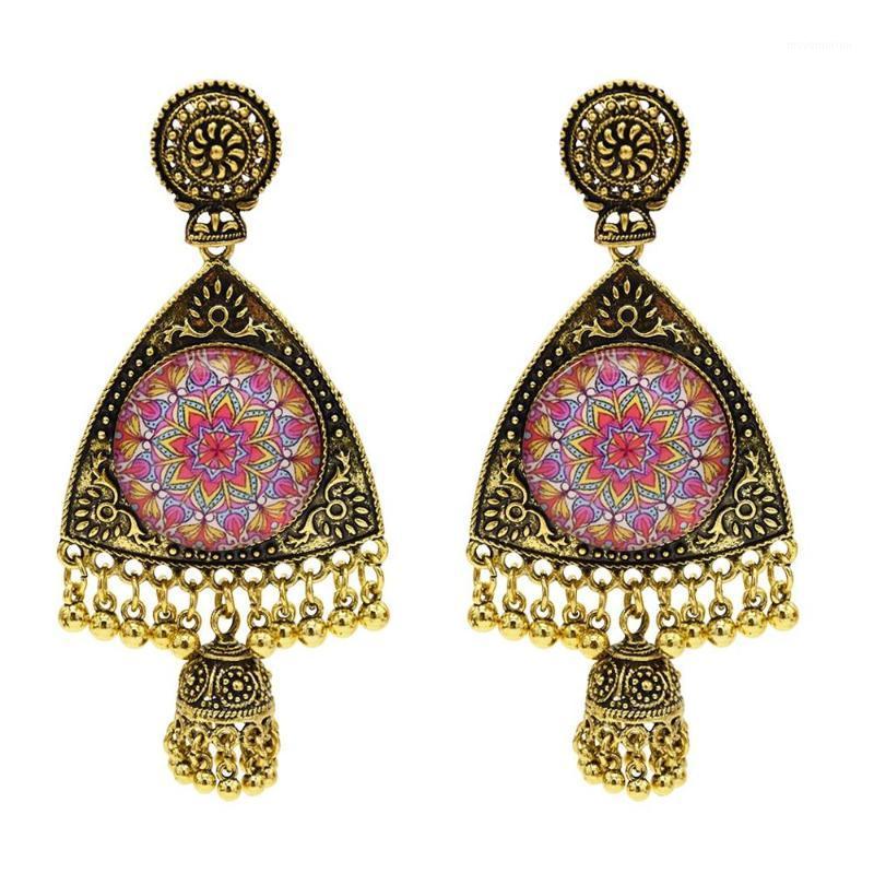 Middle East Golden Tassel Drop Earrings for Women Boho Carved Flower Bells Earring Egypt Ethnic Wedding Bridal Jewelry1
Middle East Golden Tassel Drop Earrings for Women Boho Carved Flower Bells Earring Egypt Ethnic Wedding Bridal Jewelry1