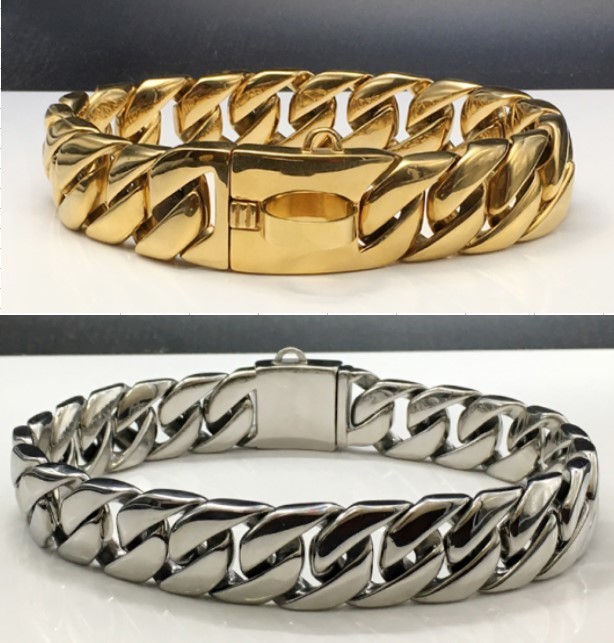 PMGPET Pet Dog Collar Leash Bully Collar Gold Chain 32mm Stainless Steel Customized Pitbull Bulldog Smooth Strong Collar Lead 201101 
PMGPET Pet Dog Collar Leash Bully Collar Gold Chain 32mm Stainless Steel Customized Pitbull Bulldog Smooth Strong Collar Lead 201101