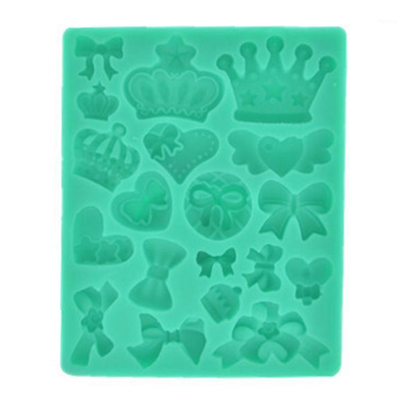 Wholesale- High Quality Beauty Cake Mould Bowknot Crown Heart Sugarcraft Chocolate Mold1
Wholesale- High Quality Beauty Cake Mould Bowknot Crown Heart Sugarcraft Chocolate Mold1