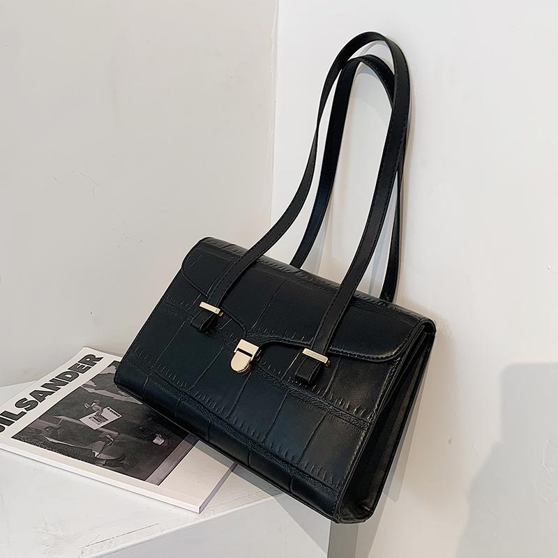 YANIGELAN Simple Fashion Women Handbags Original Design High-End Large-Capacity Bags Female Leather Shoulder Pack Sac Femme Luxe, Black
YANIGELAN Simple Fashion Women Handbags Original Design High-End Large-Capacity Bags Female Leather Shoulder Pack Sac Femme Luxe, Black