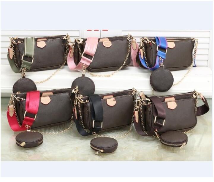 3 Pieces set Leather Handbag with letters Multi Accessories Flower Pouch Lady women Shoulder messenger Bag, Customize
3 Pieces set Leather Handbag with letters Multi Accessories Flower Pouch Lady women Shoulder messenger Bag, Customize