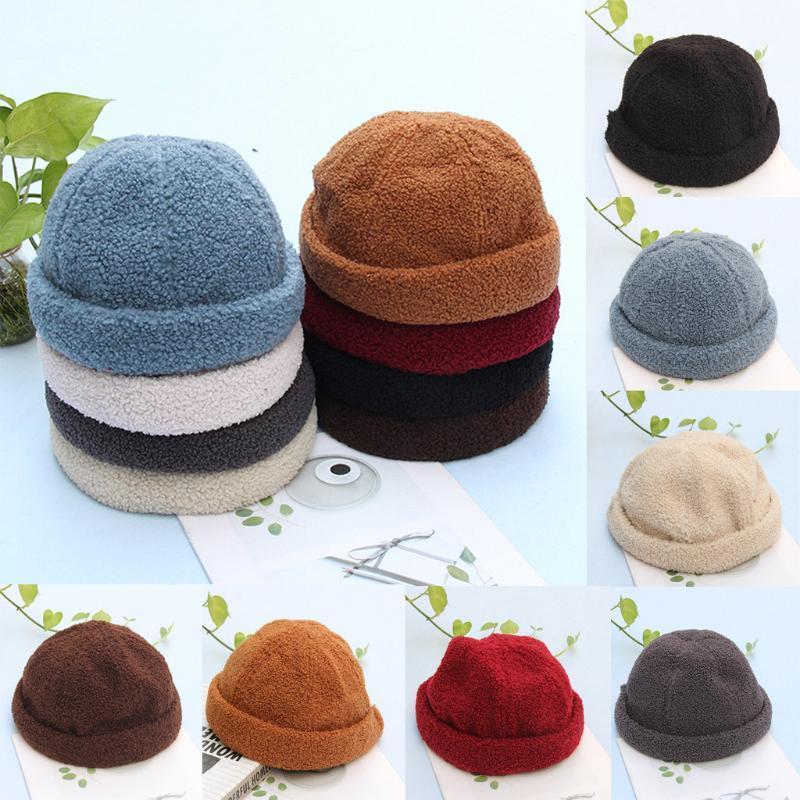 Fashion Women Hat Edge Curl Solid Skullcap Plush Thermal Cap Painter Beret Lambskin melon Leather Lovely Landlord Walking Cap1
Fashion Women Hat Edge Curl Solid Skullcap Plush Thermal Cap Painter Beret Lambskin melon Leather Lovely Landlord Walking Cap1