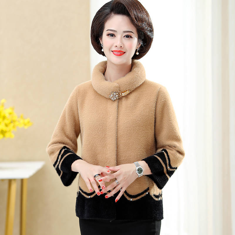 Women's Mink Winter Fur of the Fake Thick Plus Size Pocket Soft Stuffed Jacket Ladies Autumn Coat Outerwear 1pg3, Khaki.
Women's Mink Winter Fur of the Fake Thick Plus Size Pocket Soft Stuffed Jacket Ladies Autumn Coat Outerwear 1pg3, Khaki.