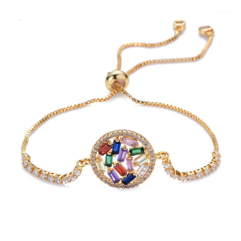 New women's rainbow round bracelets&bangles jewelry cz zircon snake chain bracelet adjustable chain bracelet accessory femme1
New women's rainbow round bracelets&bangles jewelry cz zircon snake chain bracelet adjustable chain bracelet accessory femme1