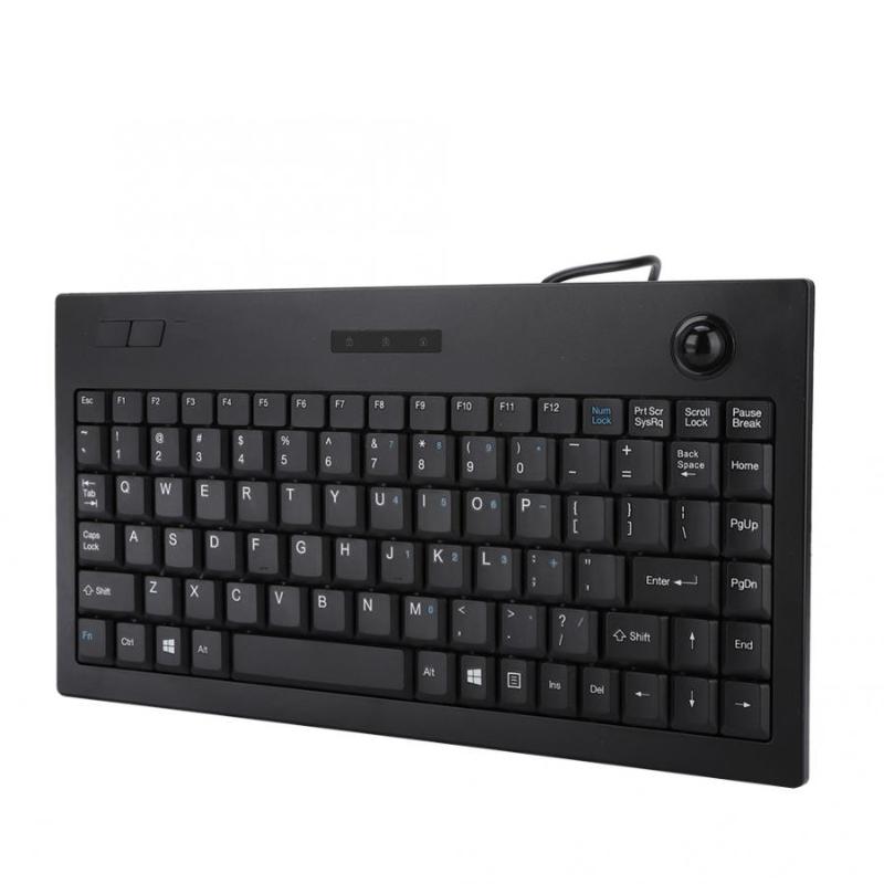 88 Keys Silent Keyboard with Trackball Ultra-thin Mini Wired Keyboard USB Silent Business Office Gaming Industrial
88 Keys Silent Keyboard with Trackball Ultra-thin Mini Wired Keyboard USB Silent Business Office Gaming Industrial