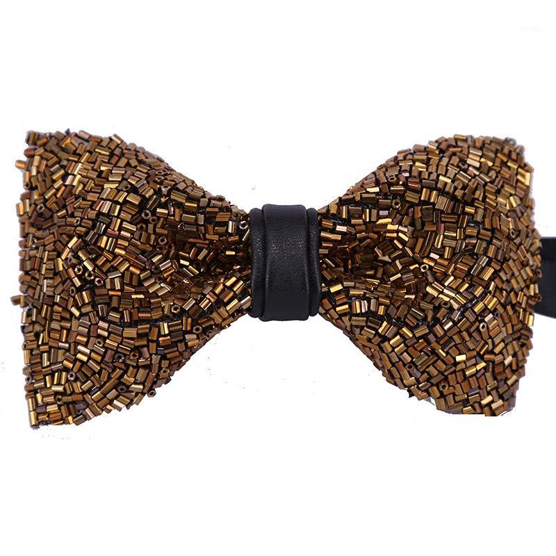 Beaded Bow Tie High-grade Men's Unisex Business Event Banquet Wedding Suit Shirt Accessories Trendy Brown Crystal Bowtie Gifts1
Beaded Bow Tie High-grade Men's Unisex Business Event Banquet Wedding Suit Shirt Accessories Trendy Brown Crystal Bowtie Gifts1