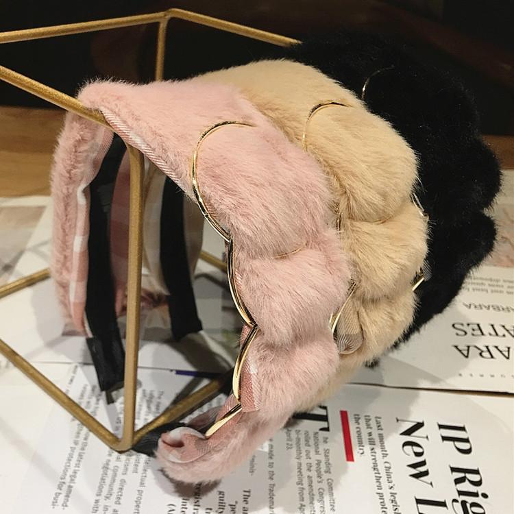 2020 Korean-style Lambs Wool New Style Hair Bands South Korea Large Rims Gold Circle Simple Headband Fabric Hair Accessories Hea
2020 Korean-style Lambs Wool New Style Hair Bands South Korea Large Rims Gold Circle Simple Headband Fabric Hair Accessories Hea