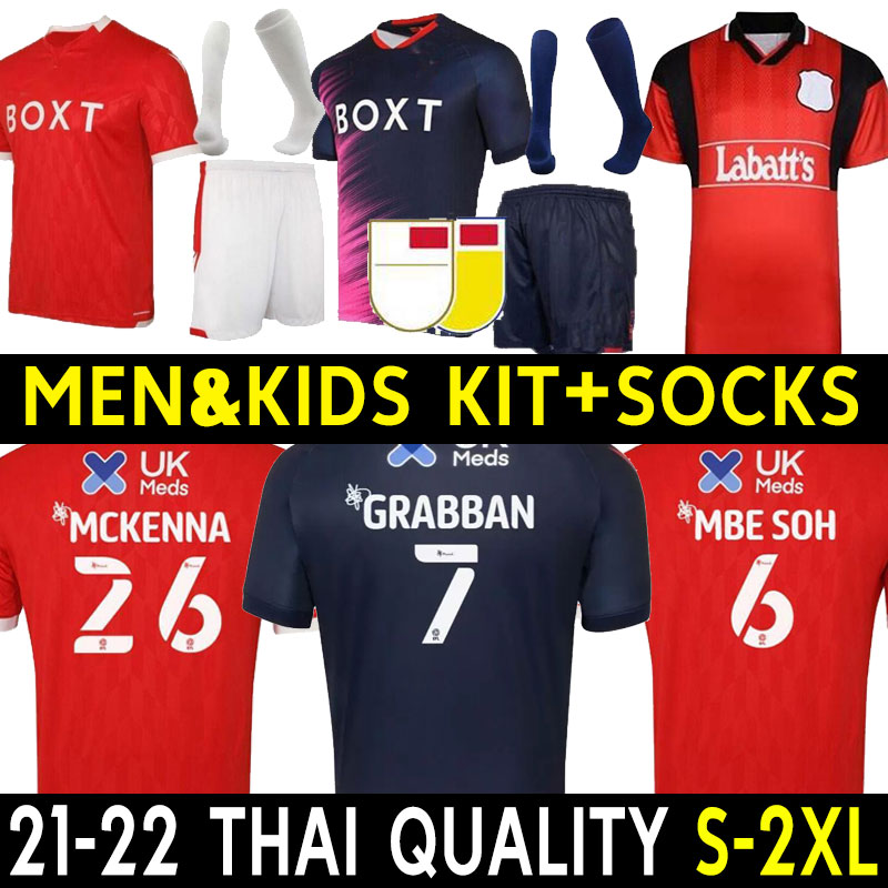 man kids kit 21 22 Nottingham soccer jerseys Forest 2021 2022 Camiseta Worrall MBE SOH LOLLEY MCKENNA ARRER football shirts top maillot de foot set retro 94 95 79 80, Away+patch
man kids kit 21 22 Nottingham soccer jerseys Forest 2021 2022 Camiseta Worrall MBE SOH LOLLEY MCKENNA ARRER football shirts top maillot de foot set retro 94 95 79 80, Away+patch