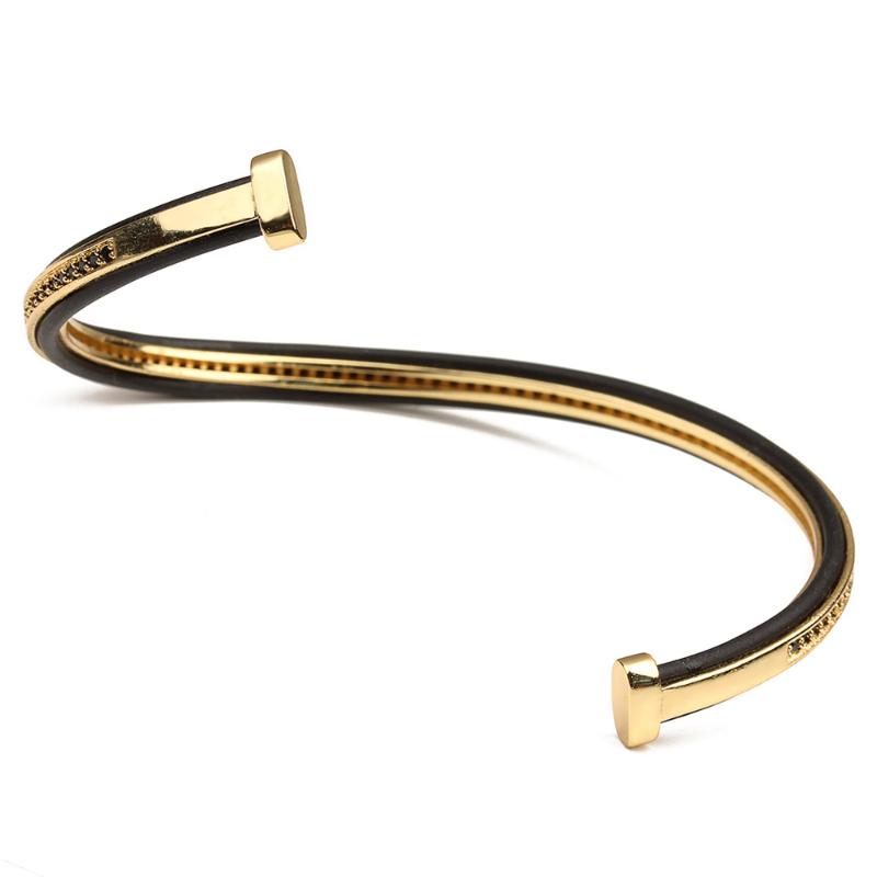 High End Anil Arjandas Bracelet With Micro Pave Clear CZ Watch Protector Leather Bracelets For Men
High End Anil Arjandas Bracelet With Micro Pave Clear CZ Watch Protector Leather Bracelets For Men
