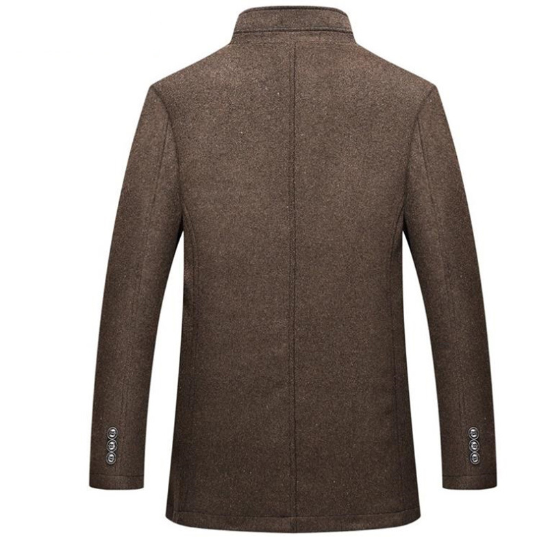 2021 Men Winter Thick Wool Coat New Arrival Hot Jacket Men's Coats MC45, Burgundy.
2021 Men Winter Thick Wool Coat New Arrival Hot Jacket Men's Coats MC45, Burgundy.