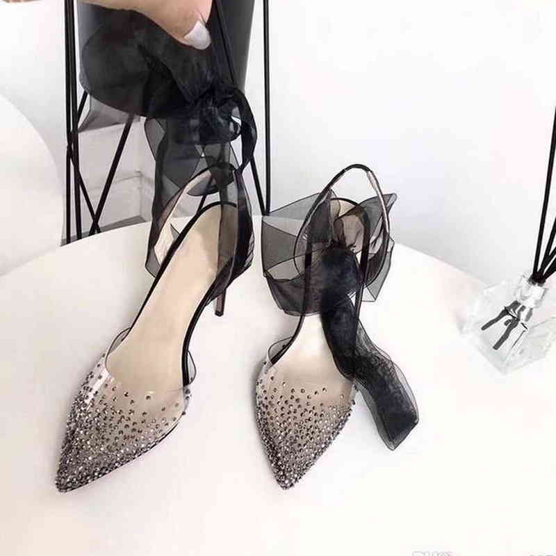 up Black Lace Slingback Women Pumps est Red Bottom High Heels PVC Crystal bling Pointed toe Wedding Party Shoes Full Original Packaging, 12cm heel
up Black Lace Slingback Women Pumps est Red Bottom High Heels PVC Crystal bling Pointed toe Wedding Party Shoes Full Original Packaging, 12cm heel