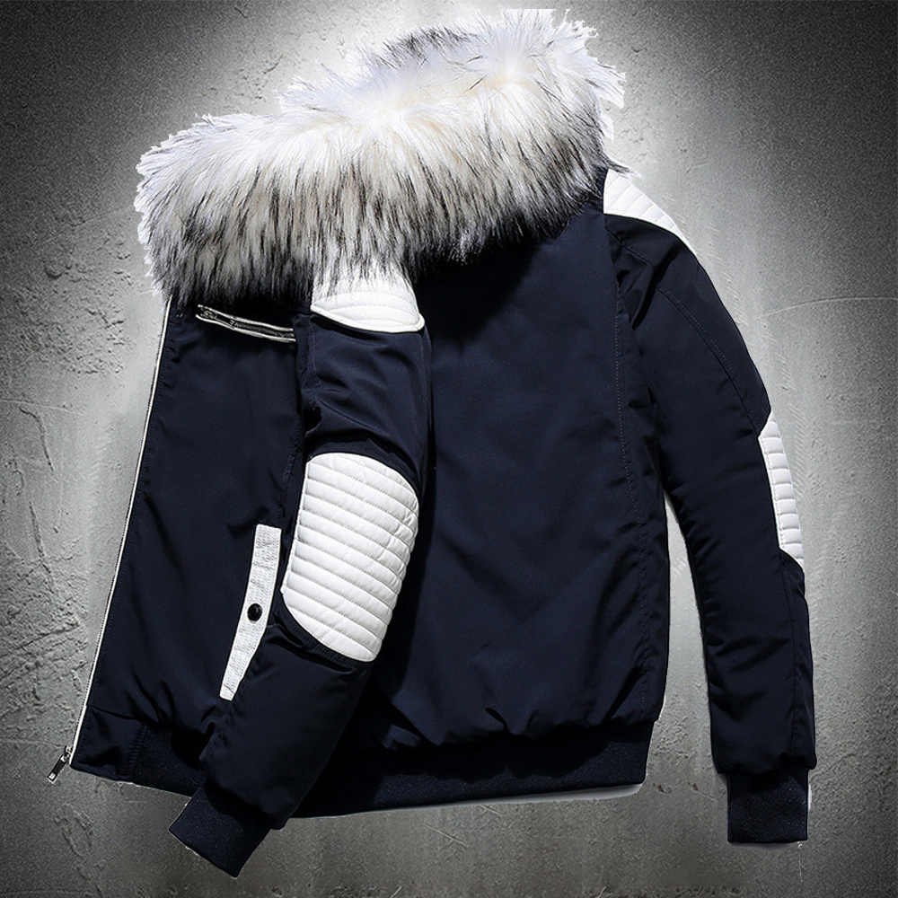 2021 New Parka White Fur Collar Outdoor Patchwork Jacket Winter Fashion Clothing Men Slim Fit Coat 5AZ7, Red
2021 New Parka White Fur Collar Outdoor Patchwork Jacket Winter Fashion Clothing Men Slim Fit Coat 5AZ7, Red