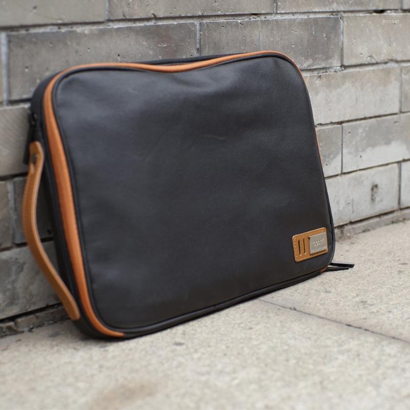 Waterproof Canvas Organizer Laptop Sleeve Case Bag with Handle and Pockets for MacBook Air/Pro Retina 13/Dell Inspiron/HP Spect1, Black
Waterproof Canvas Organizer Laptop Sleeve Case Bag with Handle and Pockets for MacBook Air/Pro Retina 13/Dell Inspiron/HP Spect1, Black
