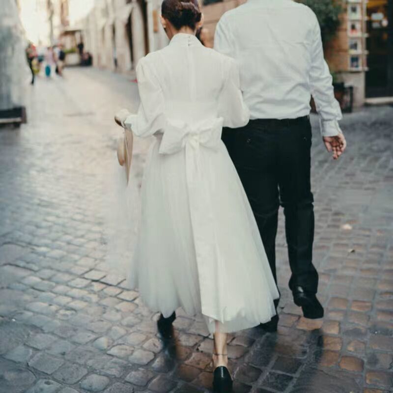 2021 New Wedding Dresses Short Vintage Turtlenecks to Be Dressed As Bride VCAO, Same as the photos
2021 New Wedding Dresses Short Vintage Turtlenecks to Be Dressed As Bride VCAO, Same as the photos
