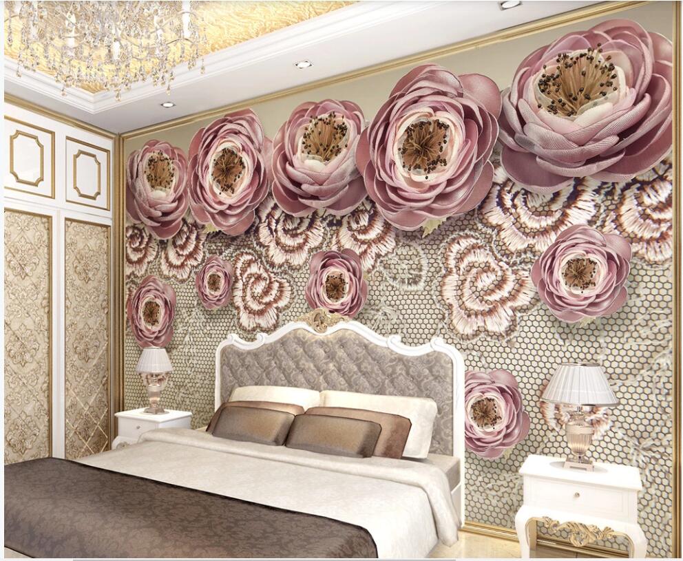3d wallpaper custom photo Luxury embroidery lace silk flower home decor 3d wall murals wallpaper for walls 3 d in the living room, Non-woven wallpaper
3d wallpaper custom photo Luxury embroidery lace silk flower home decor 3d wall murals wallpaper for walls 3 d in the living room, Non-woven wallpaper