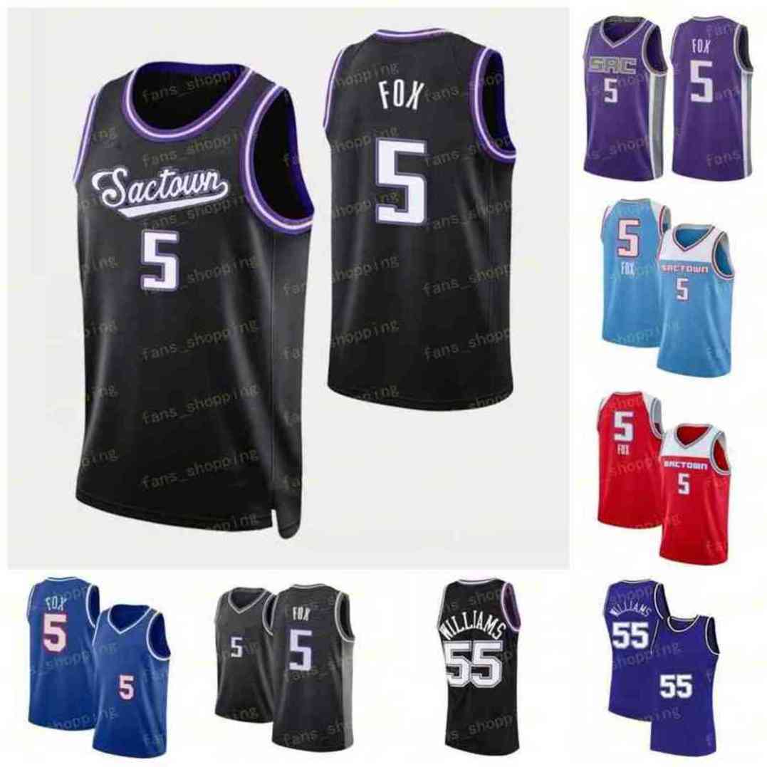 DeAaron 5 Fox Basketball Jerseys Black White Retro Chris 4 Webber BAGLEY 55 Williams Jersey NCAA Men's Edition City 75th anniversary, As
DeAaron 5 Fox Basketball Jerseys Black White Retro Chris 4 Webber BAGLEY 55 Williams Jersey NCAA Men's Edition City 75th anniversary, As