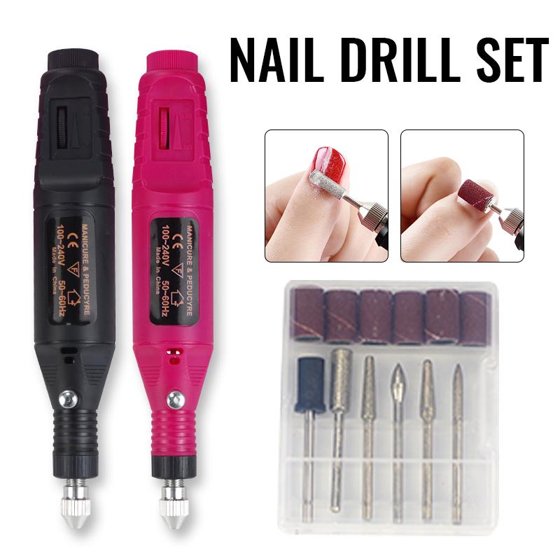 Electric Nail Drill Machine For Manicure 20000RPM Nail Milling Machine Pen Portable Master For Manicure Drill Set
Electric Nail Drill Machine For Manicure 20000RPM Nail Milling Machine Pen Portable Master For Manicure Drill Set