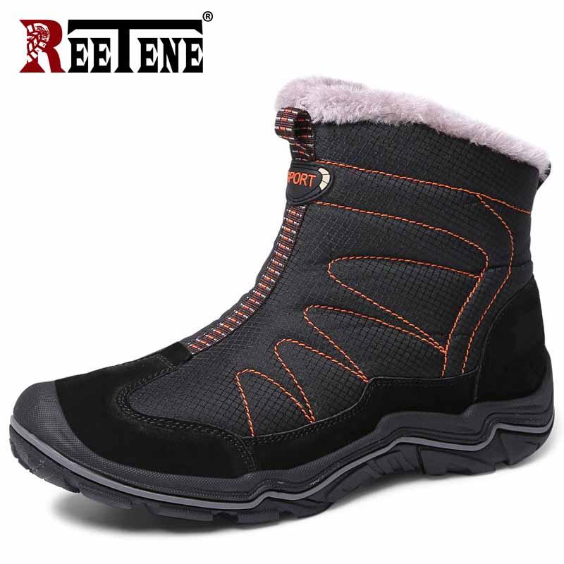 REETENE Ankle Winter Boots Men Lightweight High Quality Snow Boots Non-Slip Keep Warm Casual Footwear Outdoor Hikking Men Shoes, Black
REETENE Ankle Winter Boots Men Lightweight High Quality Snow Boots Non-Slip Keep Warm Casual Footwear Outdoor Hikking Men Shoes, Black