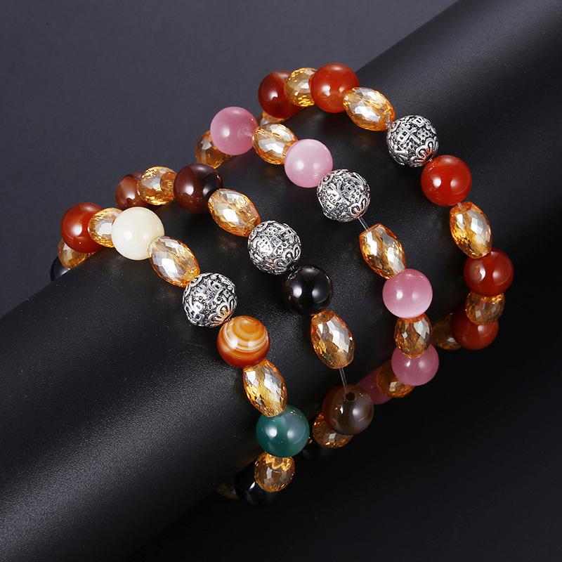 New Korean version of cat eye crystal Elastic rope bracelet for women jewelry for women accessories simple present
New Korean version of cat eye crystal Elastic rope bracelet for women jewelry for women accessories simple present