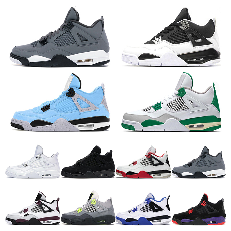 New 4s Mens Basketball Shoes Jumpman 4 Og Fire Red Pine Green University Blue Black Cat Pure Money Cement Mens Sports Sneakers Trainers, 8 neon
New 4s Mens Basketball Shoes Jumpman 4 Og Fire Red Pine Green University Blue Black Cat Pure Money Cement Mens Sports Sneakers Trainers, 8 neon