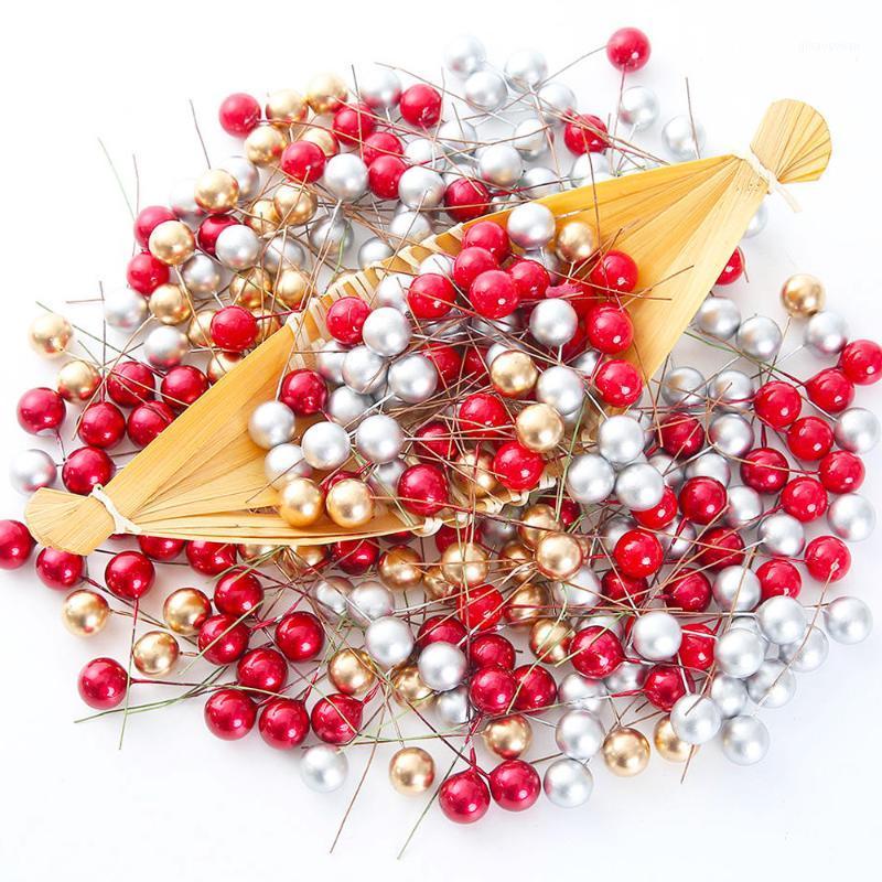 50pcs Mini Artificial Berry Decor Pearl Plastic Artificial Flowers Stamens Berries Wreath DIY Making Wedding Wearth Decorations1, Gold berries
50pcs Mini Artificial Berry Decor Pearl Plastic Artificial Flowers Stamens Berries Wreath DIY Making Wedding Wearth Decorations1, Gold berries
