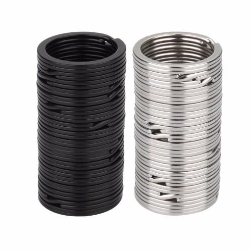 100pcs Key Rings Metal Split Rings Flat Key Chains Rings Black Silver 25mm 32mm
100pcs Key Rings Metal Split Rings Flat Key Chains Rings Black Silver 25mm 32mm