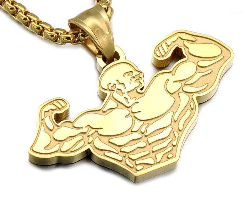 Stainless Steel Muscle Male Pendant Titanium Steel Fitness Body-building Pendant European And American Jewelry1
Stainless Steel Muscle Male Pendant Titanium Steel Fitness Body-building Pendant European And American Jewelry1