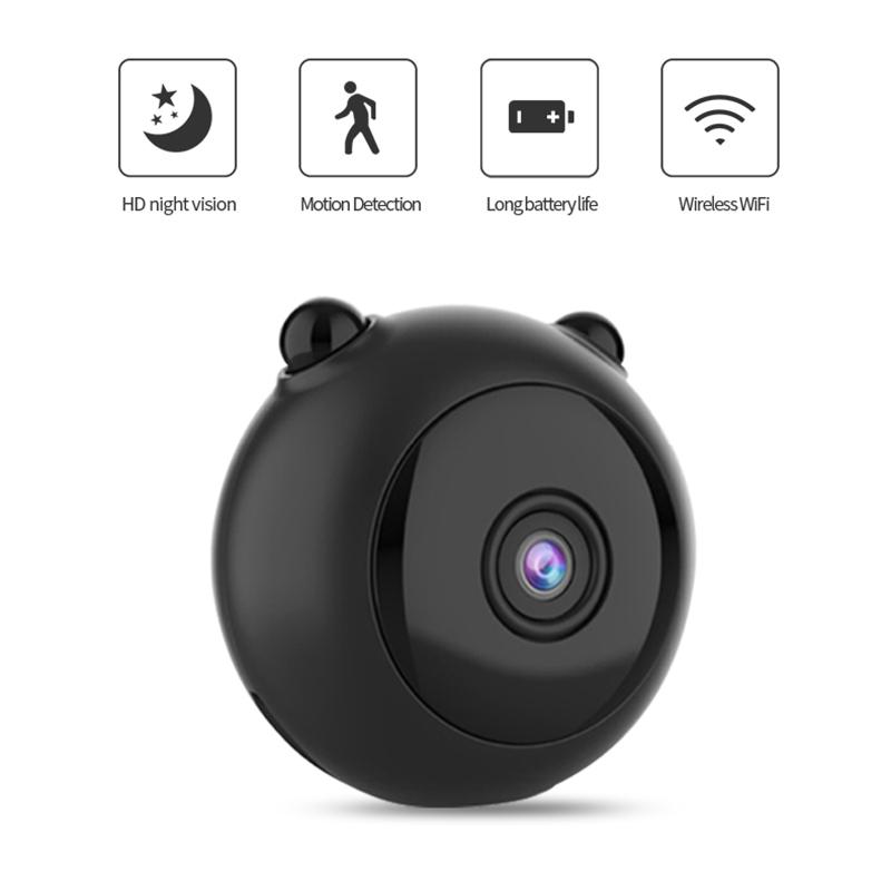 Wireless WiFi HD 1080P Mini Camera Home Security P2P Night Vision Camera 150° Large Wide Angle Remote Monitor
Wireless WiFi HD 1080P Mini Camera Home Security P2P Night Vision Camera 150° Large Wide Angle Remote Monitor