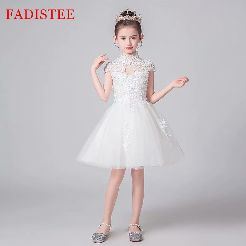 FADISTEE White Lace Tulle Pretty Flower Girl Dresses vestidos lace Baby Girl Infant Dress Kids Formal Wear girls dress Knee-Length
FADISTEE White Lace Tulle Pretty Flower Girl Dresses vestidos lace Baby Girl Infant Dress Kids Formal Wear girls dress Knee-Length