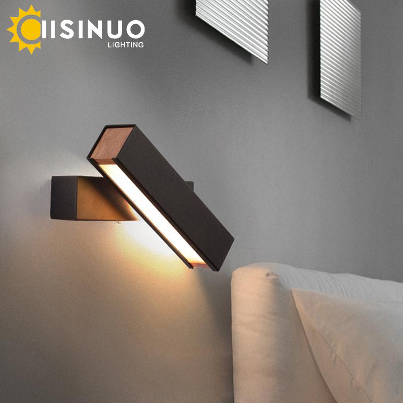 Nordic Bedroom Bedside Wall Lamp Solid Wood Aisle baby feeding Creative Rotating Light Reading LED energy-saving lamp decoration
Nordic Bedroom Bedside Wall Lamp Solid Wood Aisle baby feeding Creative Rotating Light Reading LED energy-saving lamp decoration