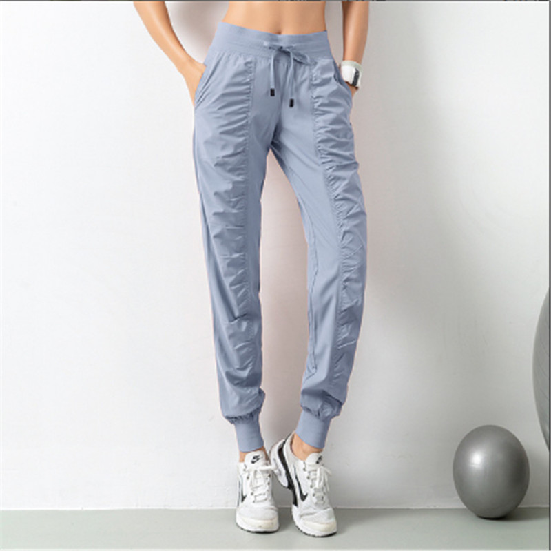 Yoga Loose Sweatpants Women's Fitness Sports Running Stretch Slimming Feet Sweat Absorbent Outdoor Trousers