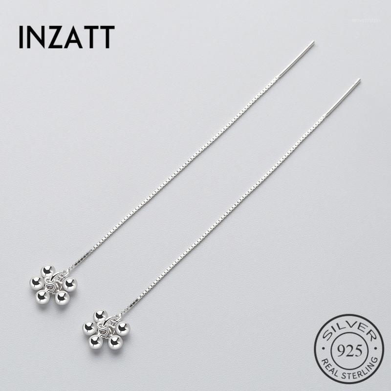 INZATassel Real 925 Sterling Silver Line Chain Dangle Drop Earrings Artsy Brincos For Trendy Women Accessories Jewelry Gifts1
INZATassel Real 925 Sterling Silver Line Chain Dangle Drop Earrings Artsy Brincos For Trendy Women Accessories Jewelry Gifts1