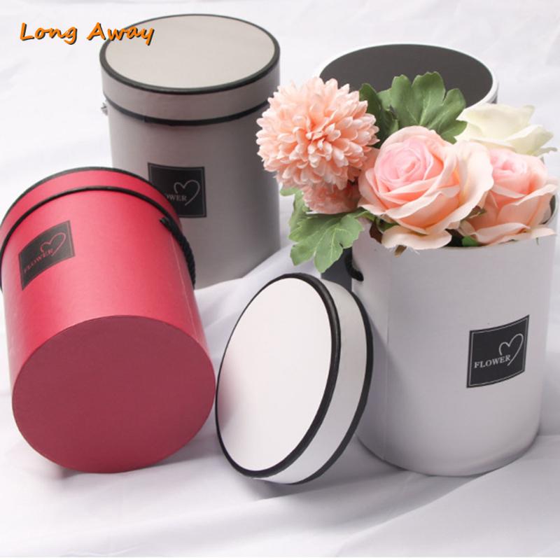 14*18cm Round Flower Paper Boxes Lid Hug Florist Flower Bucket Gift Packaging Box Candy Bar Party Wedding gift Storage Boxes
14*18cm Round Flower Paper Boxes Lid Hug Florist Flower Bucket Gift Packaging Box Candy Bar Party Wedding gift Storage Boxes