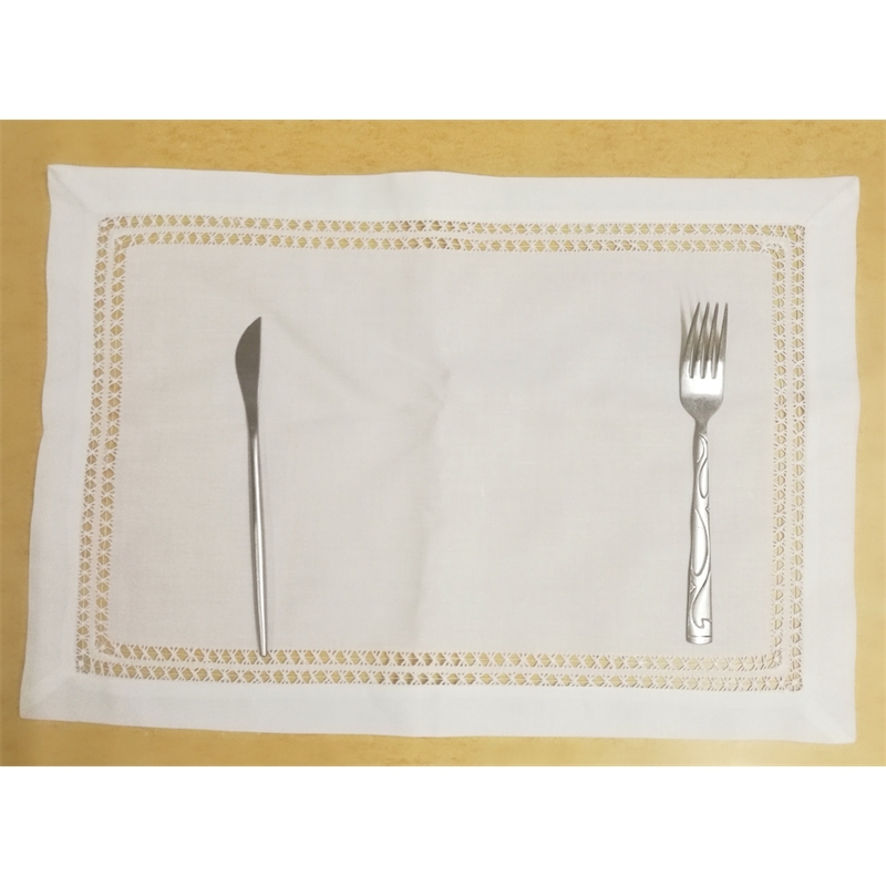 Set of 12 Fashion Table Cloth Table Runner Thick material White Linen Placemats with Double Hemstitched for elegant lunch 201009
Set of 12 Fashion Table Cloth Table Runner Thick material White Linen Placemats with Double Hemstitched for elegant lunch 201009