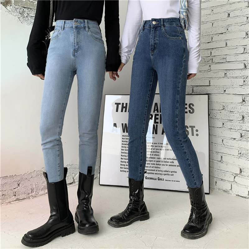 2021 New for Women Blue Gray Black Woman High Elastic Stretch Jeans Female Denim Ny Pencil Pants Aa8m, Charcoal gray
2021 New for Women Blue Gray Black Woman High Elastic Stretch Jeans Female Denim Ny Pencil Pants Aa8m, Charcoal gray