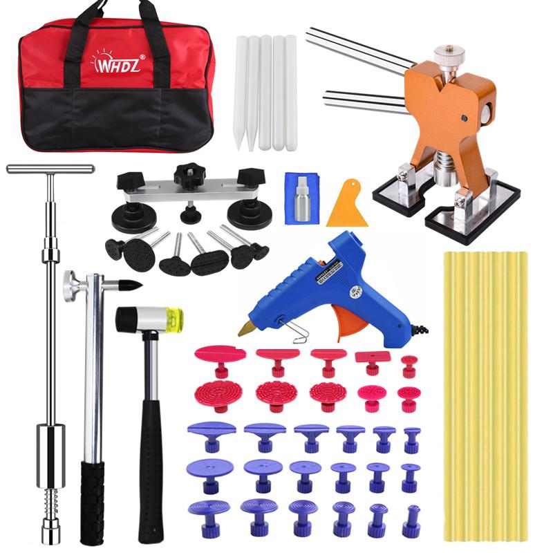 PDR PAINTLESS DENT REPAIR (PDR TOOLS) CAR DENT PULLER KIT BRIDGE PULLER KIT GOLDEN LIFTER WITH HOT MELT GLUE GUN GLUE
PDR PAINTLESS DENT REPAIR (PDR TOOLS) CAR DENT PULLER KIT BRIDGE PULLER KIT GOLDEN LIFTER WITH HOT MELT GLUE GUN GLUE