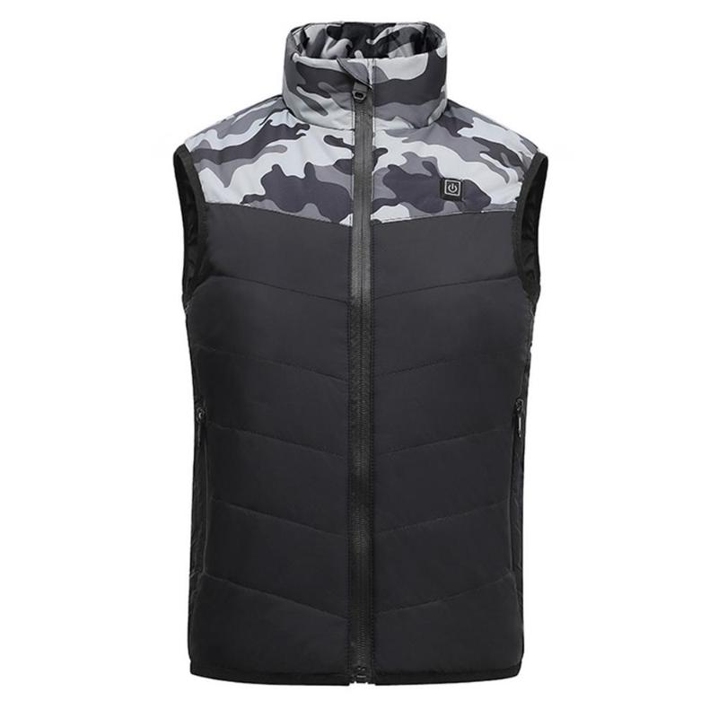 Winter Electric USB Charging Heating Jacket 3 Areas Heated Vest For Children Smart Warm Clothing Cotton Outdoor Kids Running, Black
Winter Electric USB Charging Heating Jacket 3 Areas Heated Vest For Children Smart Warm Clothing Cotton Outdoor Kids Running, Black