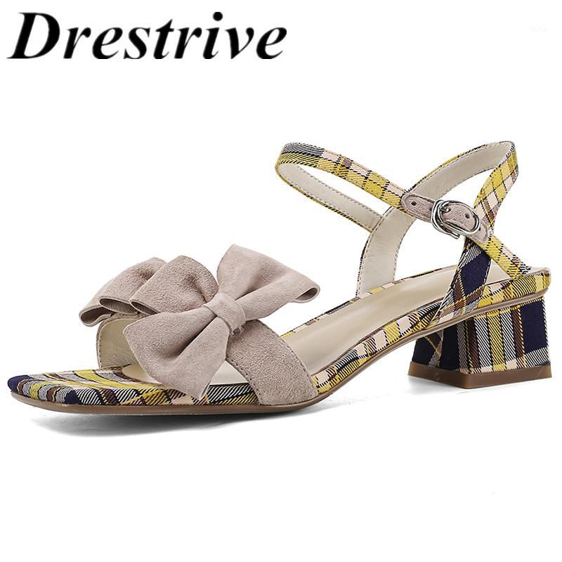 Drestrive Women's Sandals Butterfly Knot Thick Heels 4 cm Mixed Colors Lattice Square Toe Buckle 2020 Summer Sweet Cow Suede1, Blue
Drestrive Women's Sandals Butterfly Knot Thick Heels 4 cm Mixed Colors Lattice Square Toe Buckle 2020 Summer Sweet Cow Suede1, Blue