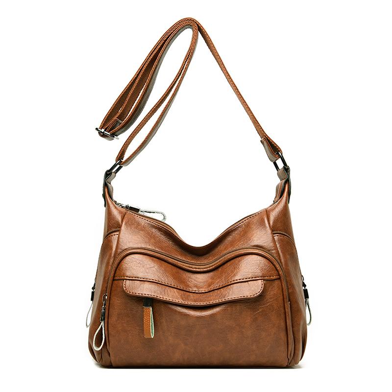 Annmouler Fashion Women Shoulder Bag Pu Leather Crossbody Messenger Bag Pockets Handbag Purses Quality Tote, Black
Annmouler Fashion Women Shoulder Bag Pu Leather Crossbody Messenger Bag Pockets Handbag Purses Quality Tote, Black