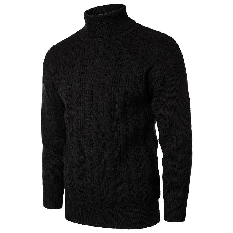 Men's Sweaters Fashion Turtleneck Sweater Men Winter Warm Casual Pullovers Mens Outwear Slim Fit Knitted Man, White;black
Men's Sweaters Fashion Turtleneck Sweater Men Winter Warm Casual Pullovers Mens Outwear Slim Fit Knitted Man, White;black