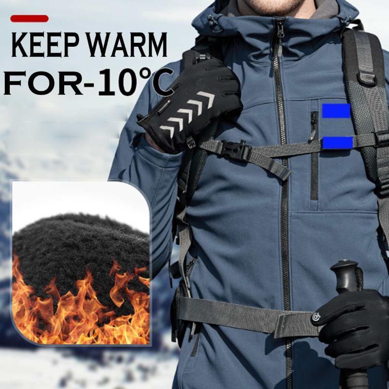 Skiing Gloves Unisex Thermal Outdoor Sports Waterproof Windproof Screen Induction Glove Cycling fishing Gloves1, Black
Skiing Gloves Unisex Thermal Outdoor Sports Waterproof Windproof Screen Induction Glove Cycling fishing Gloves1, Black