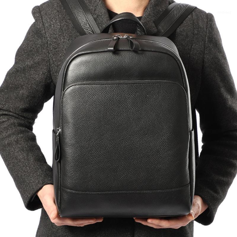 Men Backpacks Man Rucksack 14 Inch Laptop Bag Student Schoolbags Male Travel Genuine Leather Backpack Bags Black bagpack Fashion1
Men Backpacks Man Rucksack 14 Inch Laptop Bag Student Schoolbags Male Travel Genuine Leather Backpack Bags Black bagpack Fashion1