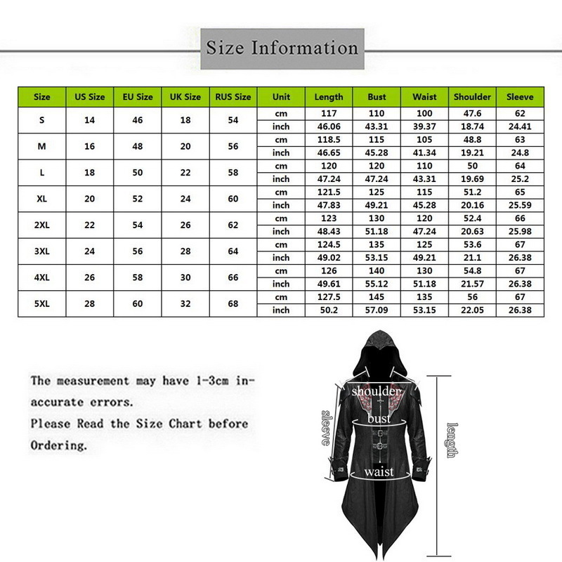 Mens Medieval Retro Jacket Renaissance Gothic Coat Man Tuxedo Halloween Formal Costume Cosplay Costume Renaissance Jacket 201128