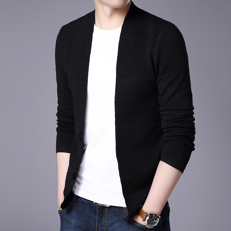 2020 Brand Spring New Men's Knitting Cardigan Jackets Sweater for Male Jacket Leisure Outer Wear Clothing Garment, Black
2020 Brand Spring New Men's Knitting Cardigan Jackets Sweater for Male Jacket Leisure Outer Wear Clothing Garment, Black