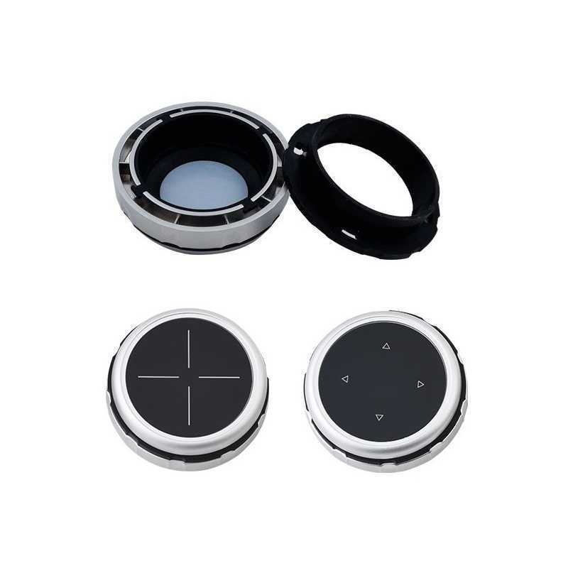 New Aluminum Multimedia Control Knob Button Cover Cap For BMW 1 2 4 3 5 Series X1 X3 X5 X6 GT iDrive F30 E90 E92 E60 E61 Car Styling