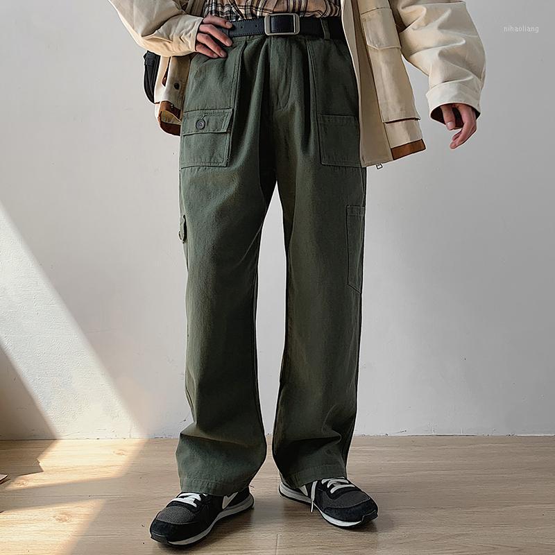 2019 Winter New Korean Version Of The Tide Male Trend Straight Patch Pocket Tooling Casual Elements Student Trousers1, Khaki
2019 Winter New Korean Version Of The Tide Male Trend Straight Patch Pocket Tooling Casual Elements Student Trousers1, Khaki