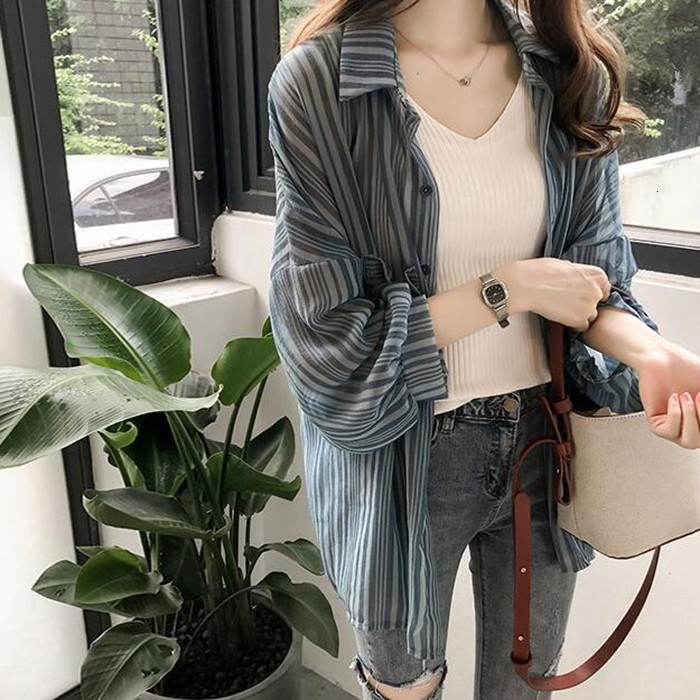 2021 New Summer Sun Protection Clothes Big Size Simple Let Chiffon Fashion Shirt Fine Wild Female Jacket Autumn A169 KMBO, White
2021 New Summer Sun Protection Clothes Big Size Simple Let Chiffon Fashion Shirt Fine Wild Female Jacket Autumn A169 KMBO, White